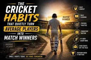 The Cricket Habits That Quietly Turn Average Players Into Match Winners