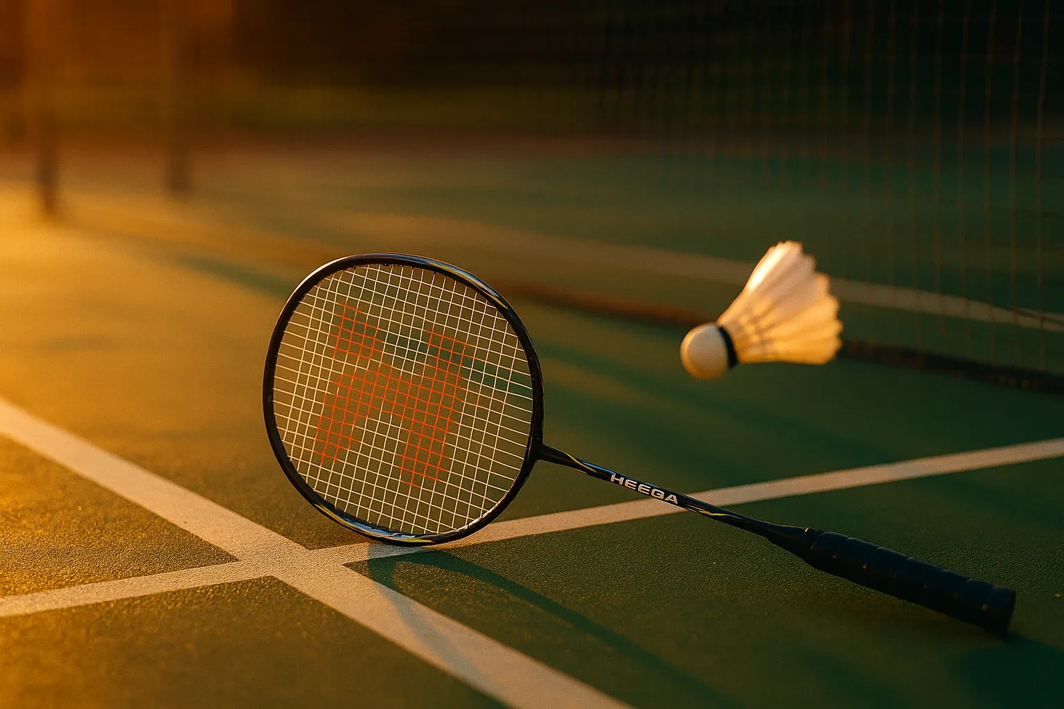 Aluminium Professional Badminton Racket.webp