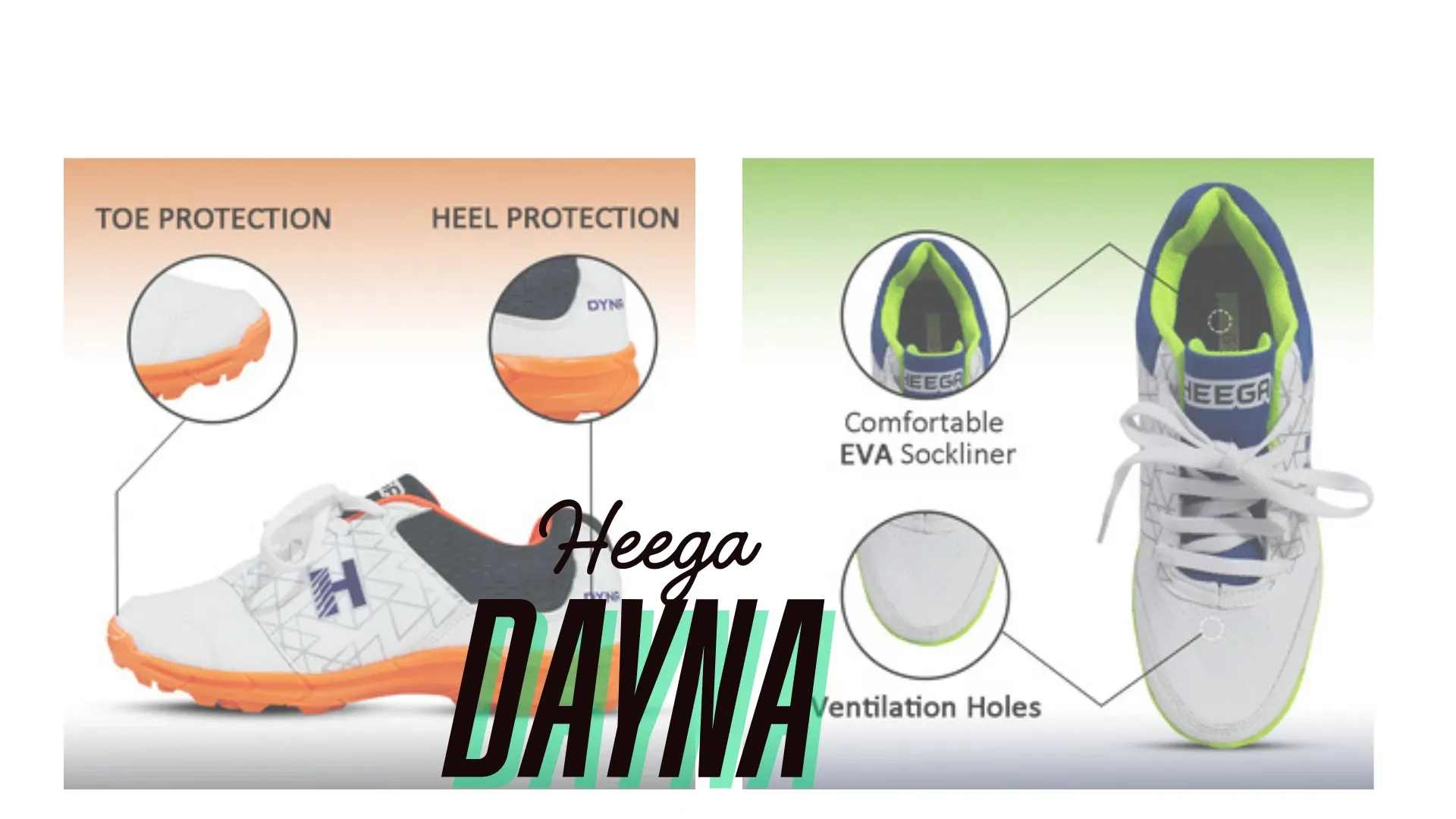 Dyna cricket shoes