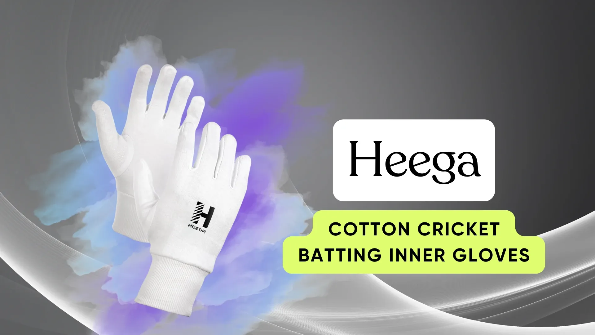 Heega Cotton Cricket Batting Inner Gloves