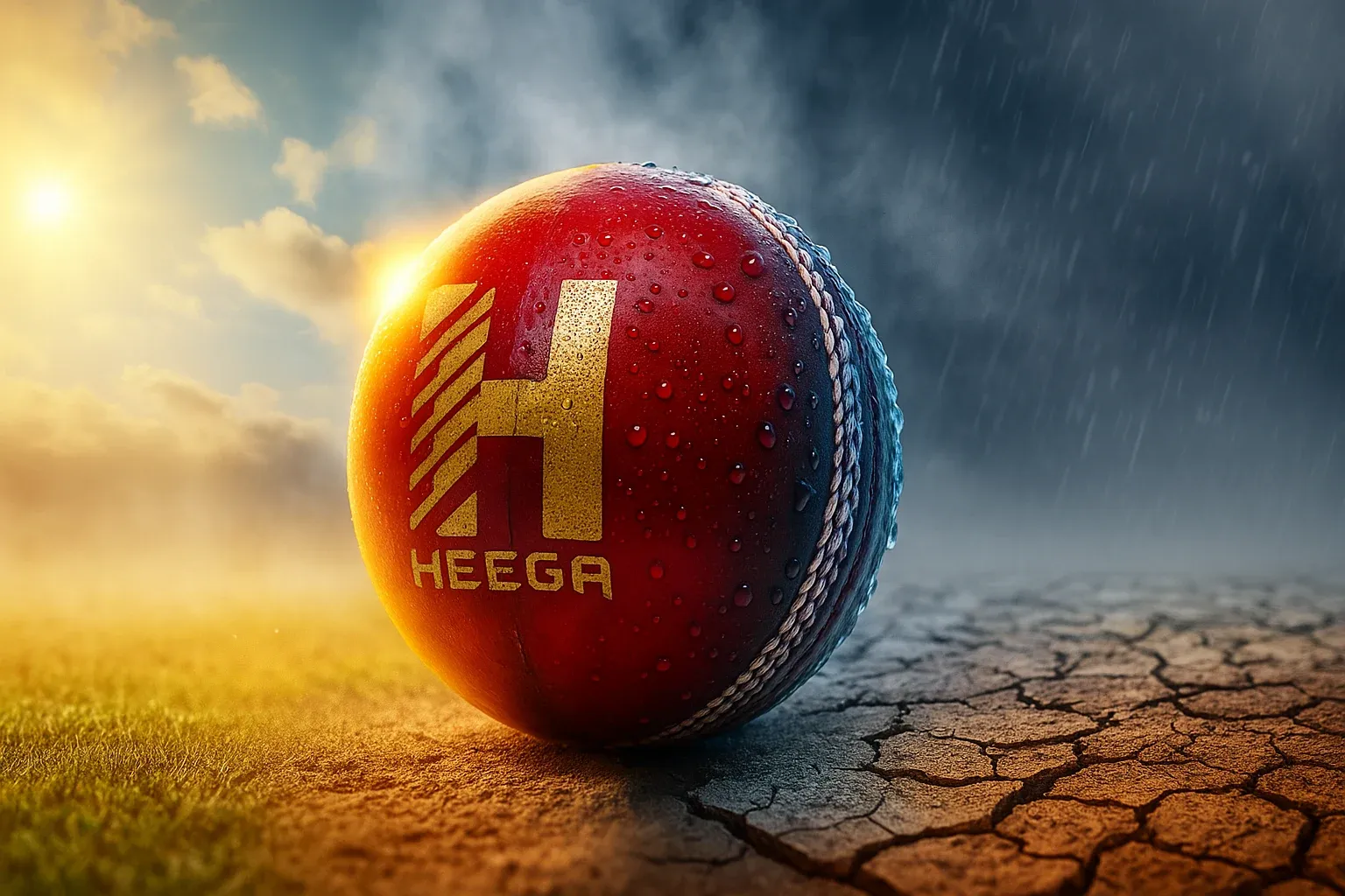 Heega Cricket Leather Ball