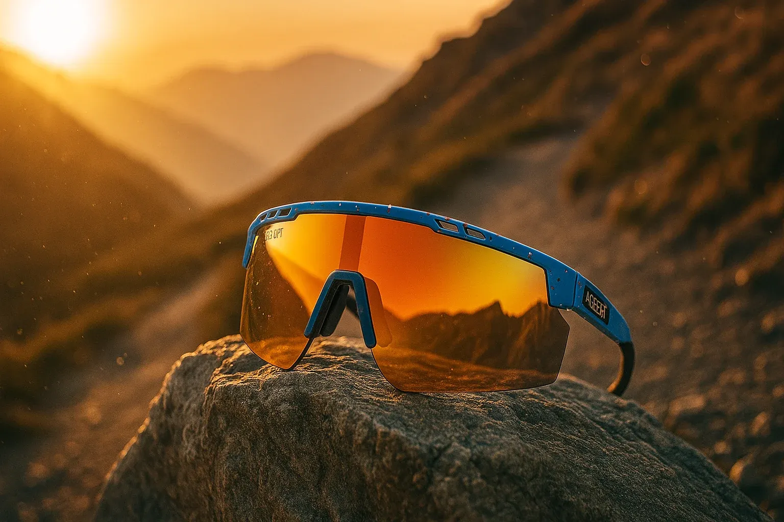 Heega Falcon X Polarized Half Frame Sports Sunglasses