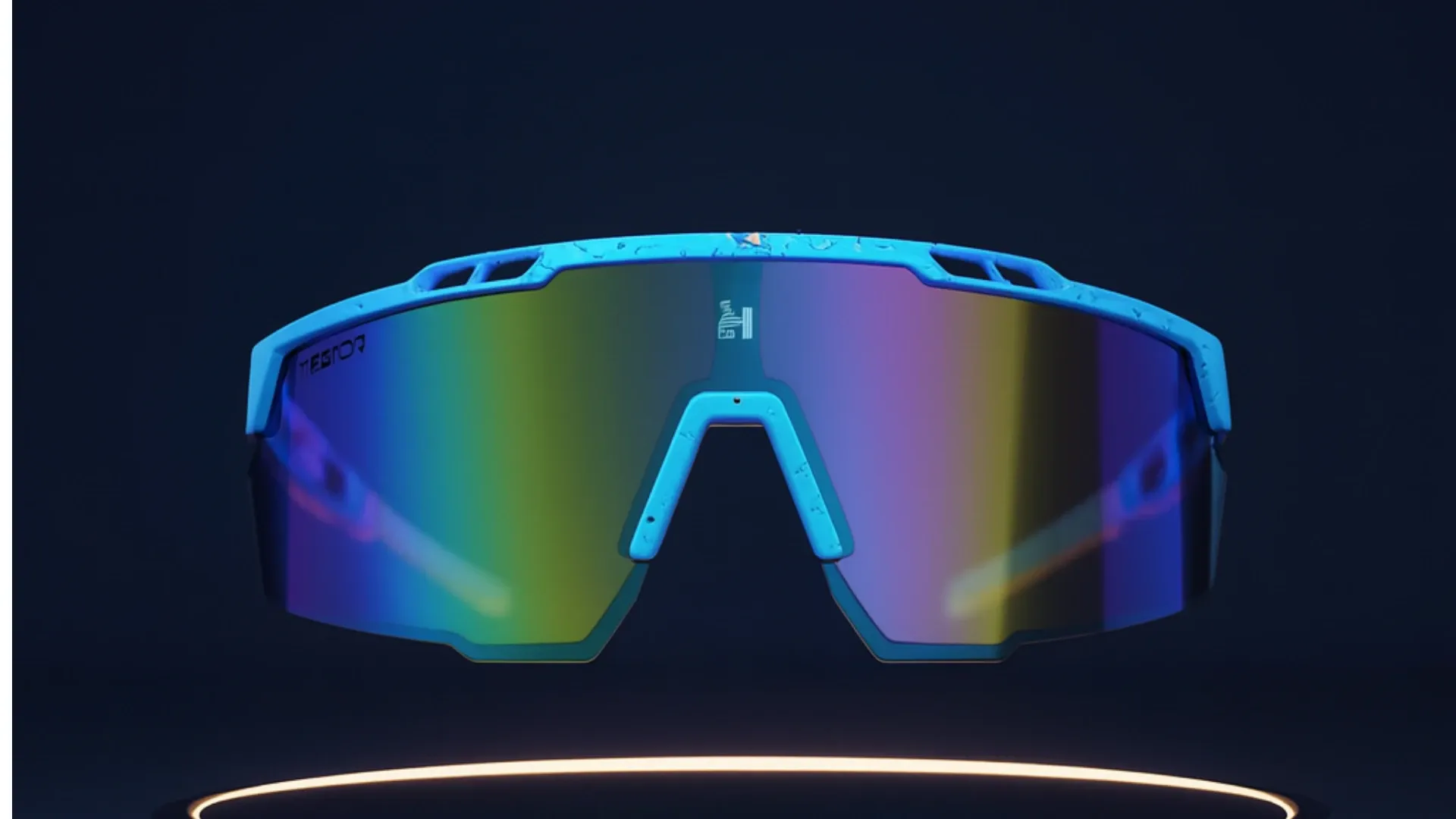 Heega Falcon X Polarized Half Frame Sports Sunglasses 