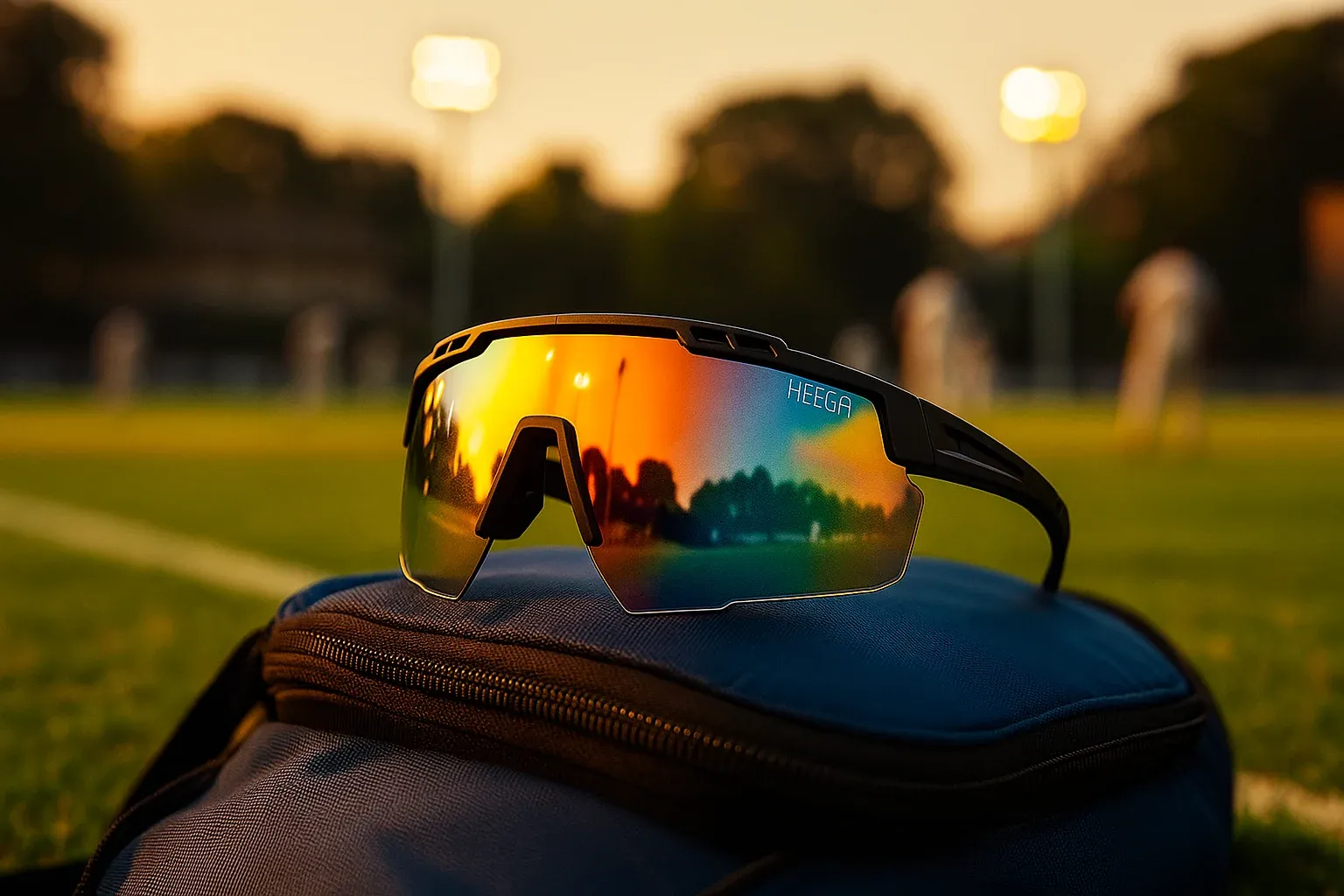 Heega Falcon X Polarized Half Frame Sports Sunglasses