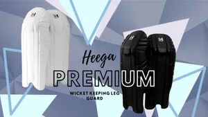Heega Premium wicket keeping leg gaurd