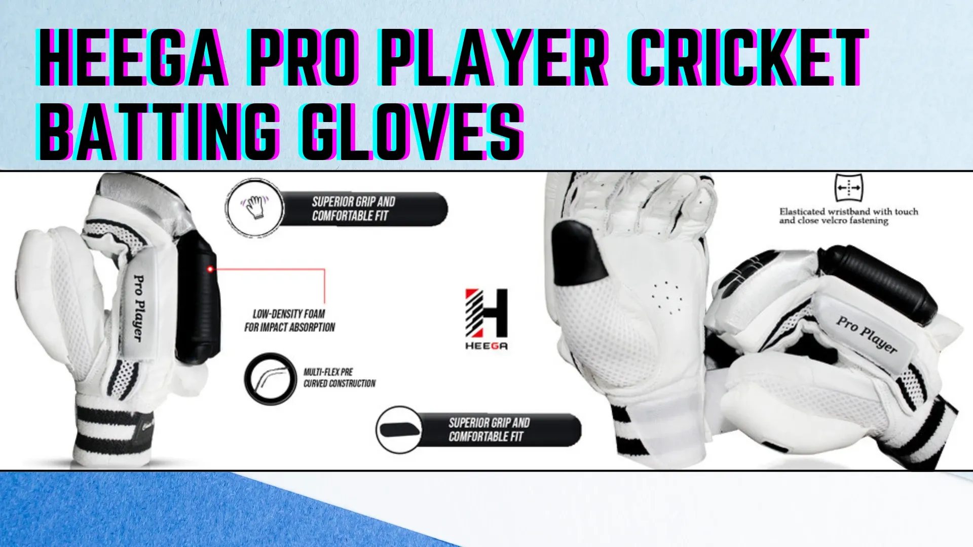 Heega Pro Player Cricket Batting Gloves