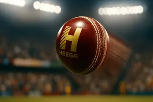 Heega Tournament Red Leather Cricket Ball