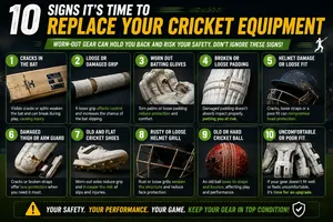 10 Signs It's Time to Replace Your Cricket Equipment