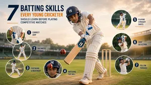 Heega-Batting skills every young cricketer should learn.