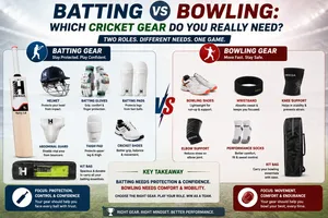 Batting vs Bowling: Which Cricket Gear Do You Really Need?