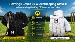 Heega-Batting vs Wicketkeeping Gloves Comparison.