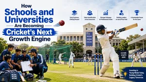 Heega-Building cricket's future in schools.
