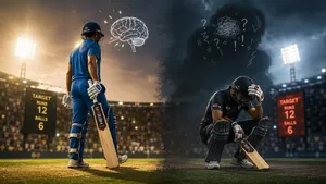 Heega-Calm Versus Pressure- Cricket’s Final Over.