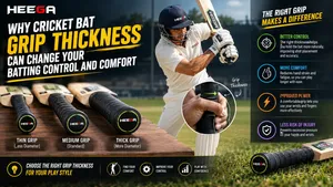Heega-Cricket Bat Grip Thickness Guide.