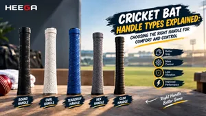 Heega-Cricket Bat Handle Types Guide.