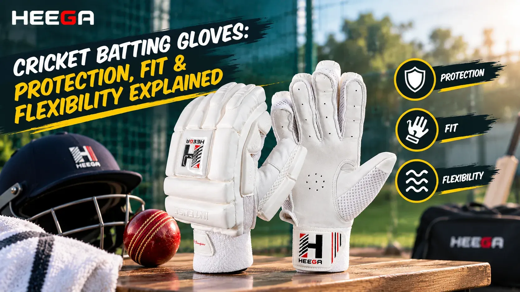 Heega-Cricket Glove Protection Guide.