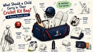 Heega-Cricket Kit Bag Essentials Guide.