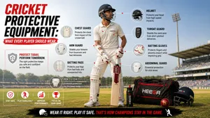 Heega-Cricket Protective Equipment Guide.