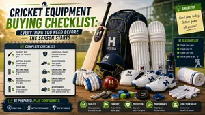 Heega-Cricket gear buying checklist essentials.