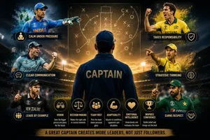 Heega-Cricket leadership- traits of a captain.