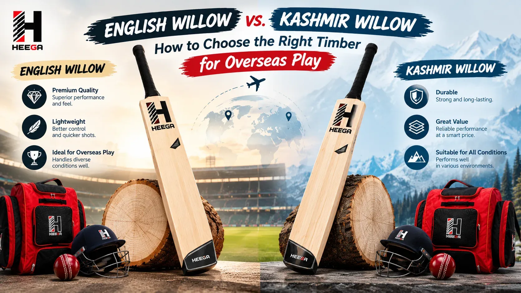 English Willow vs. Kashmir Willow