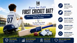 Heega-First cricket bat- the right start.