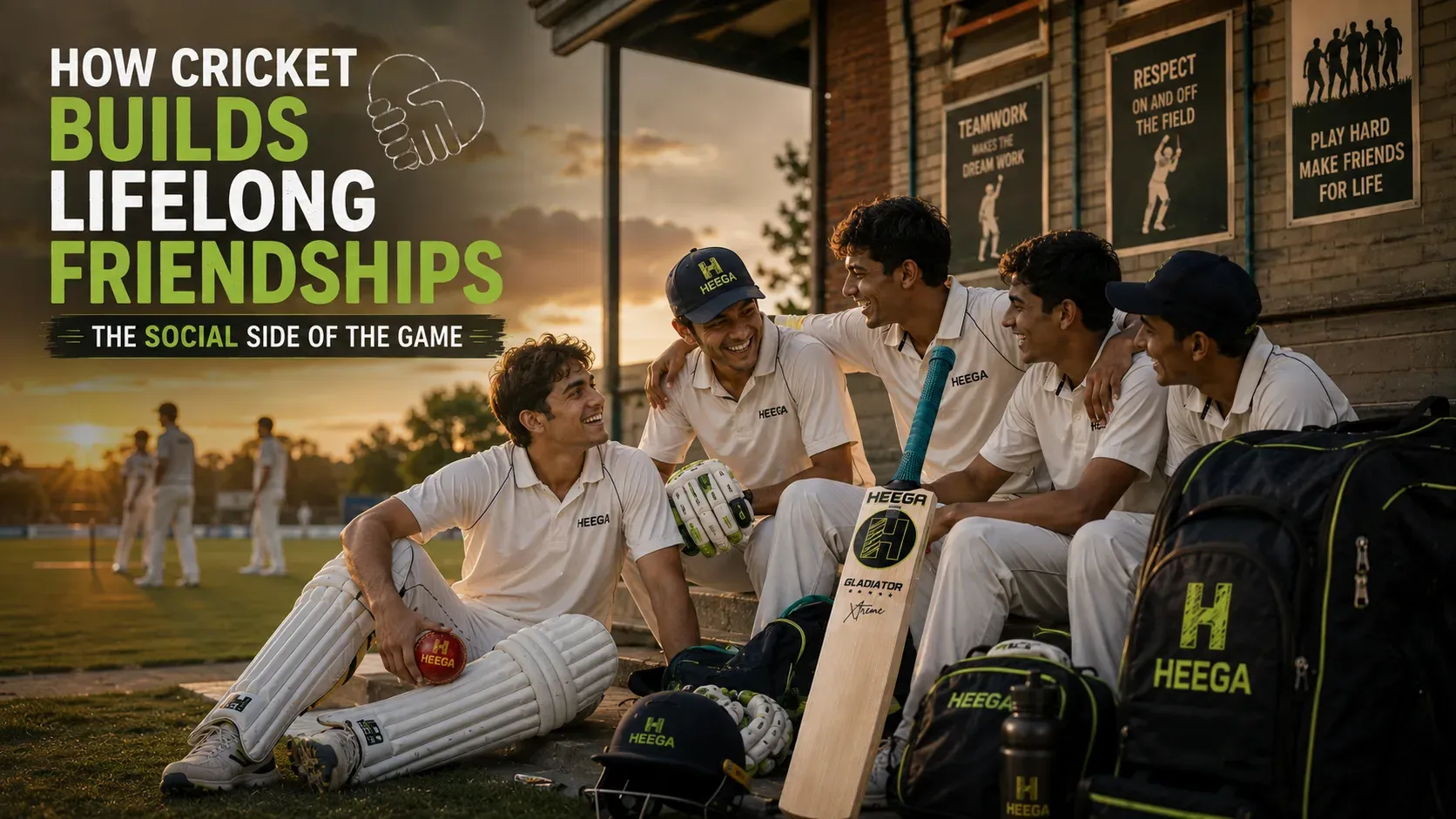 Heega-How Cricket Builds Lifelong Friendships.