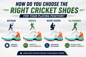 How Do You Choose the Right Cricket Shoes for Your Playing Position?