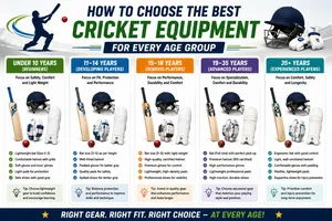 How to Choose the Best Cricket Equipment for Every Age Group