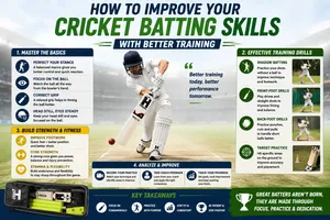 How to Improve Your Cricket Batting Skills with Better Training