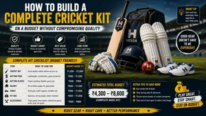Heega-How to build a cricket kit on budget.