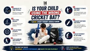 Heega-Is your child using the wrong cricket bat.