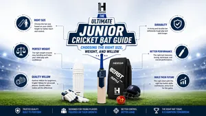 Heega-Junior cricket bat selection guide.