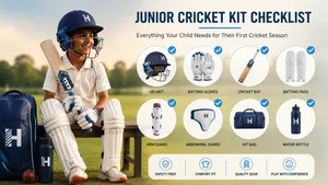 Heega-Junior cricket kit essentials checklist.