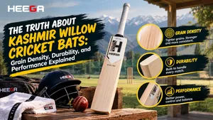Heega-Kashmir Willow Cricket Bat Guide.