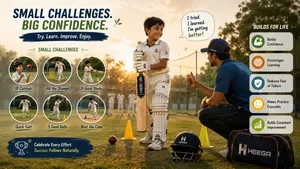 Heega-Small Cricket Challenges.