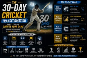 The 30-Day Cricket Transformation: Habits That Can Change Your Game