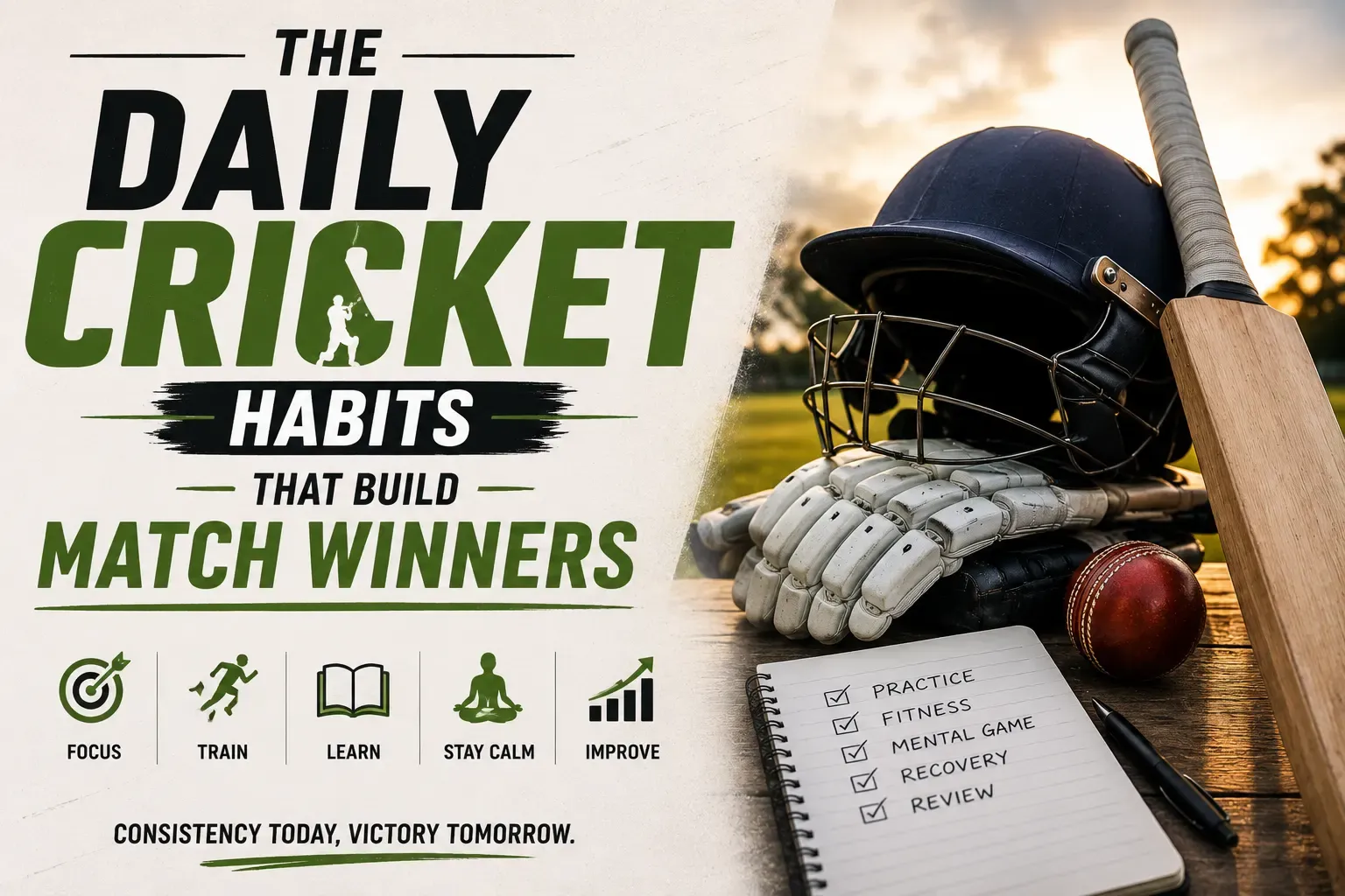 The Daily Cricket Habits That Build Match Winners