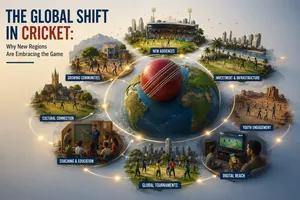 Heega-The Global Shift In Cricket.