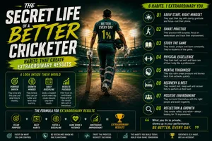 The Secret Life of a Better Cricketer: Habits That Create Extraordinary Results
