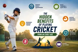Heega-The hidden benefits of playing cricket.