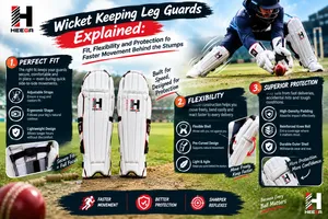 Wicket Keeping Leg Guards Explained: Fit, Flexibility and Protection for Faster Movement Behind the Stumps