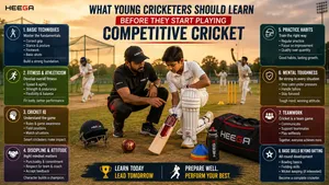 Heega-Young Cricketers’ Competitive Cricket Guide.