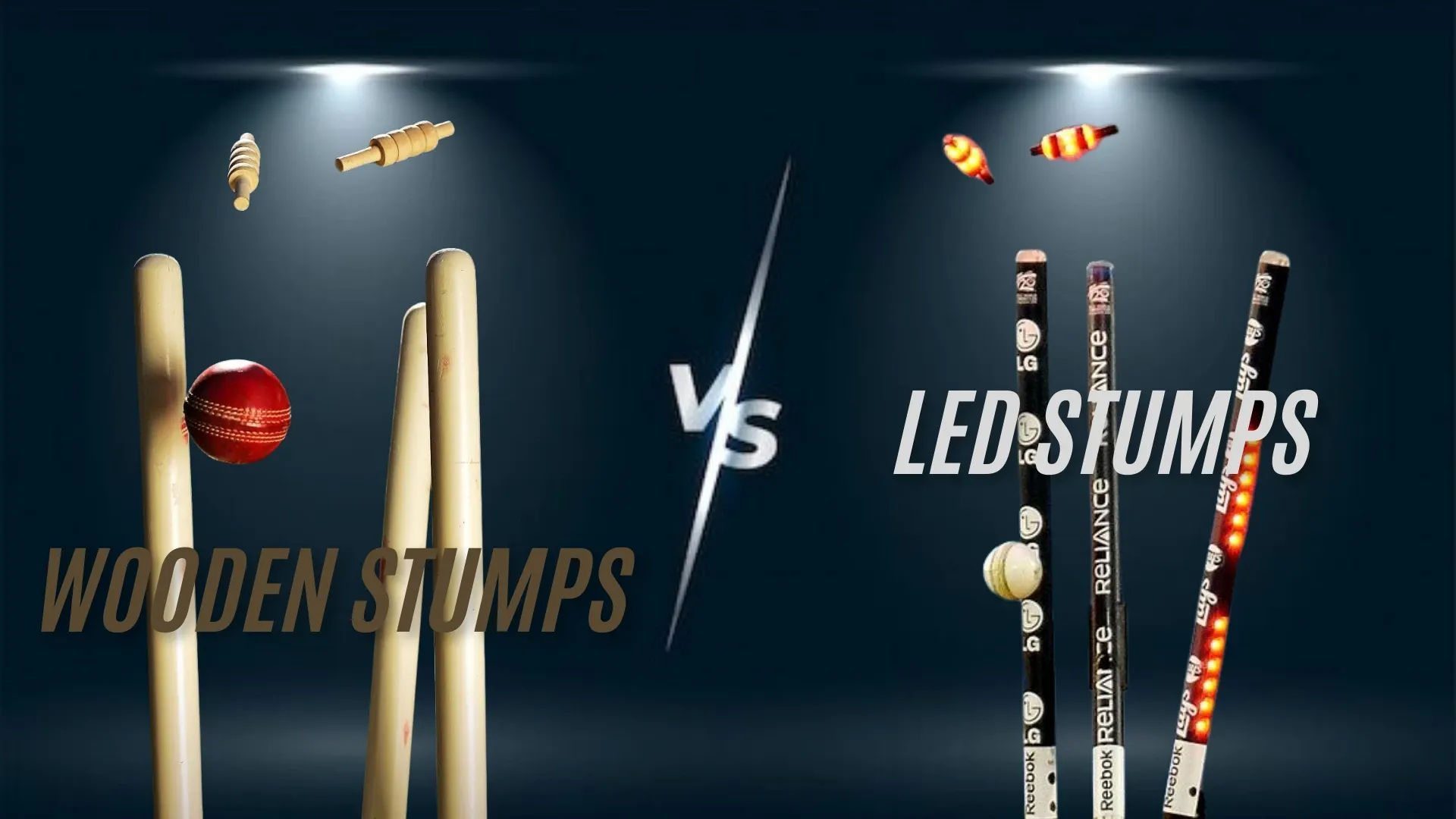 LED Stumps vs Traditional Wooden Stumps: Which One Should You Choose ...